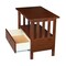 International Concepts Mission EnteRTAinment / TV Stand, 28", Espresso TV581-28 - alternate 5